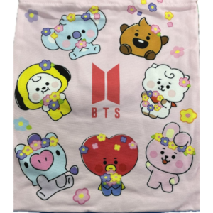 Tote Bags Bts morada