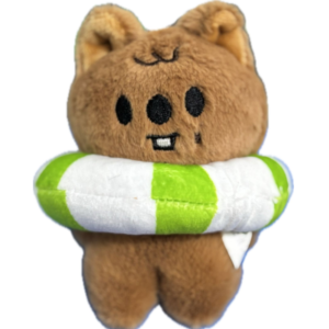 Llavero de Quokka con salvavidas